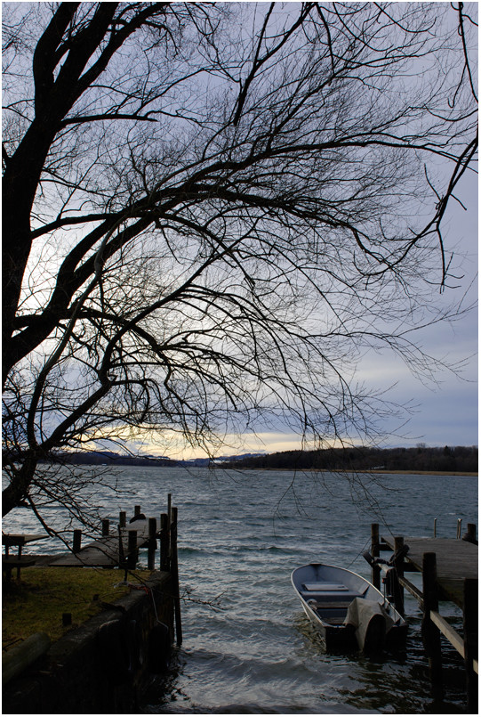 Winter-Idylle am Chiemsee