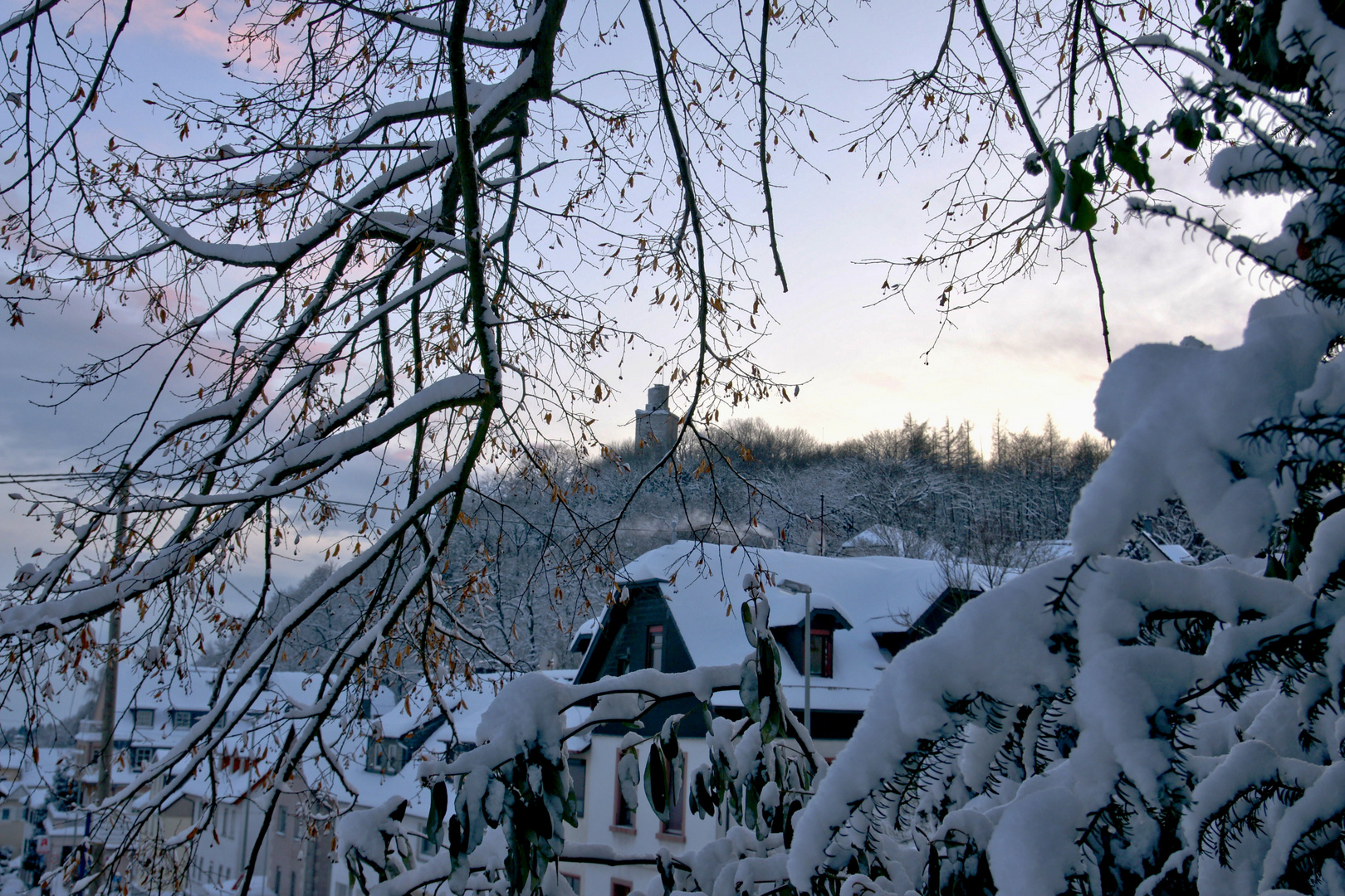 Winter-Idylle in Falkenstein-Ts.