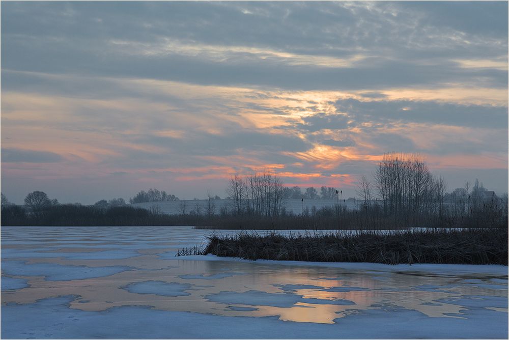 Winter im Barnim/Brandenburg