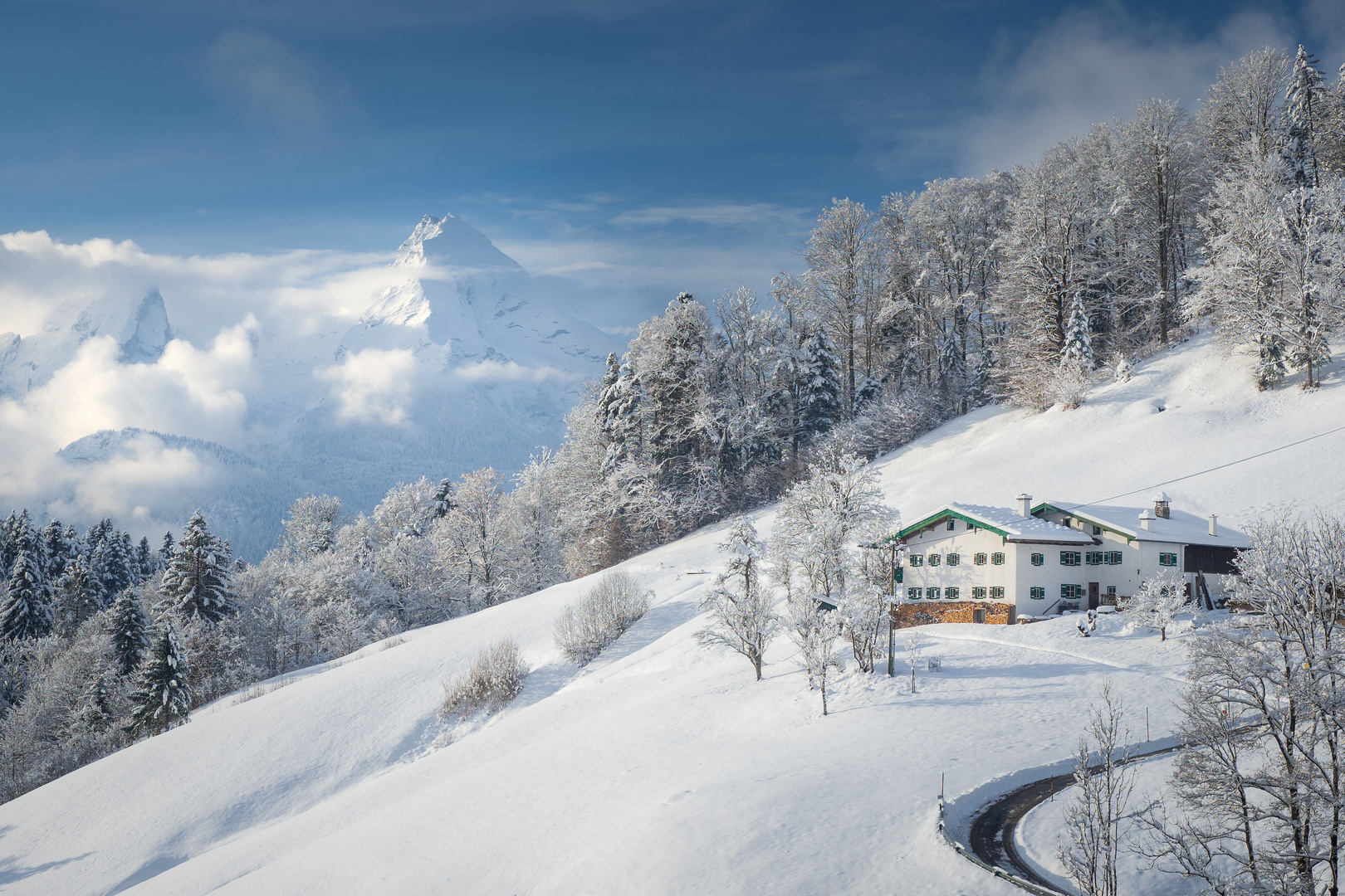 Winter im Berchtesgadener Land