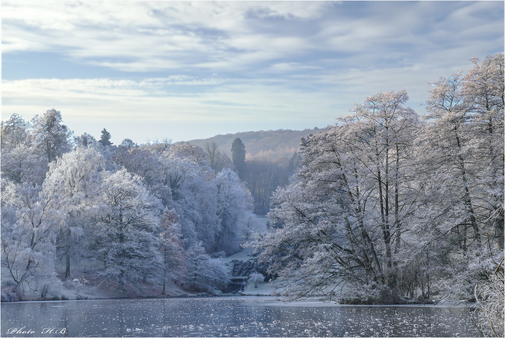 Winter im Berpark Wilhelmshöhe