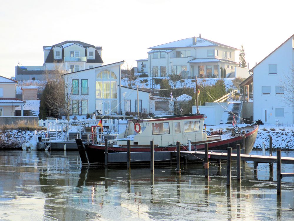 Winter im Binnenhafen