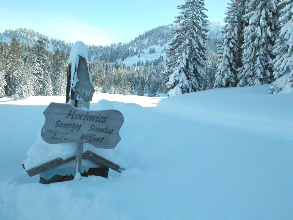 Winter im Bregenzer Wald