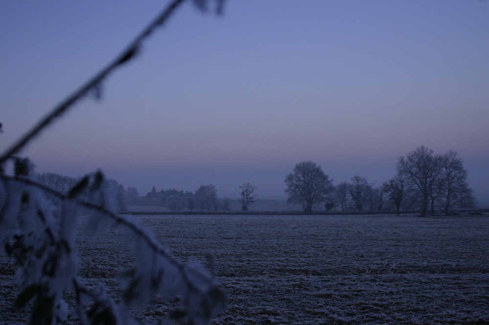 Winter im Burgund