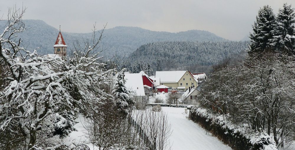 Winter im Dörfle