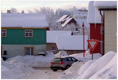 Winter im Dorf (invierno en el pueblo)