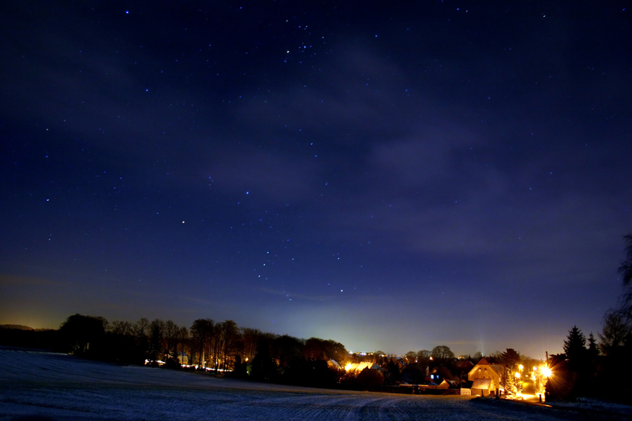 Winter im Dresdner Land