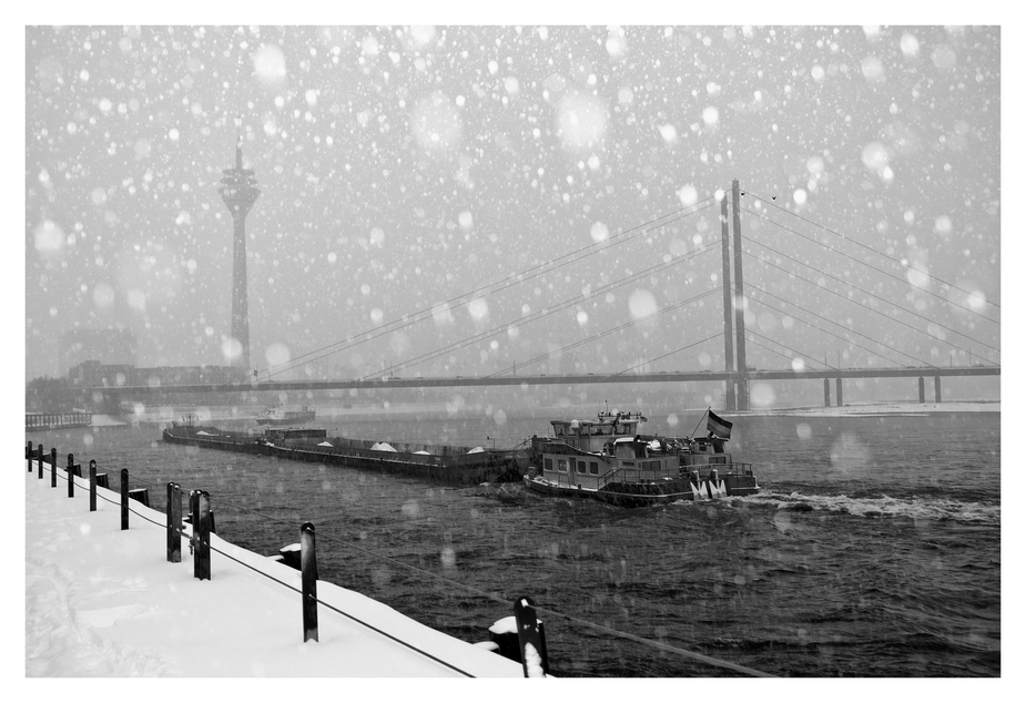 Winter im Düsseldorf