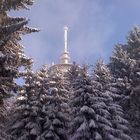 Winter im Ebbegebirge - Fernmeldeturm "Waldberg"