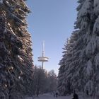 Winter im Ebbegirge - Fernmeldeturm "Waldberg"