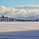 Winter im Eichsfeld - Blick zu Kalteneberschen Klus