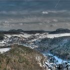 Winter im Elbsandsteingebirge