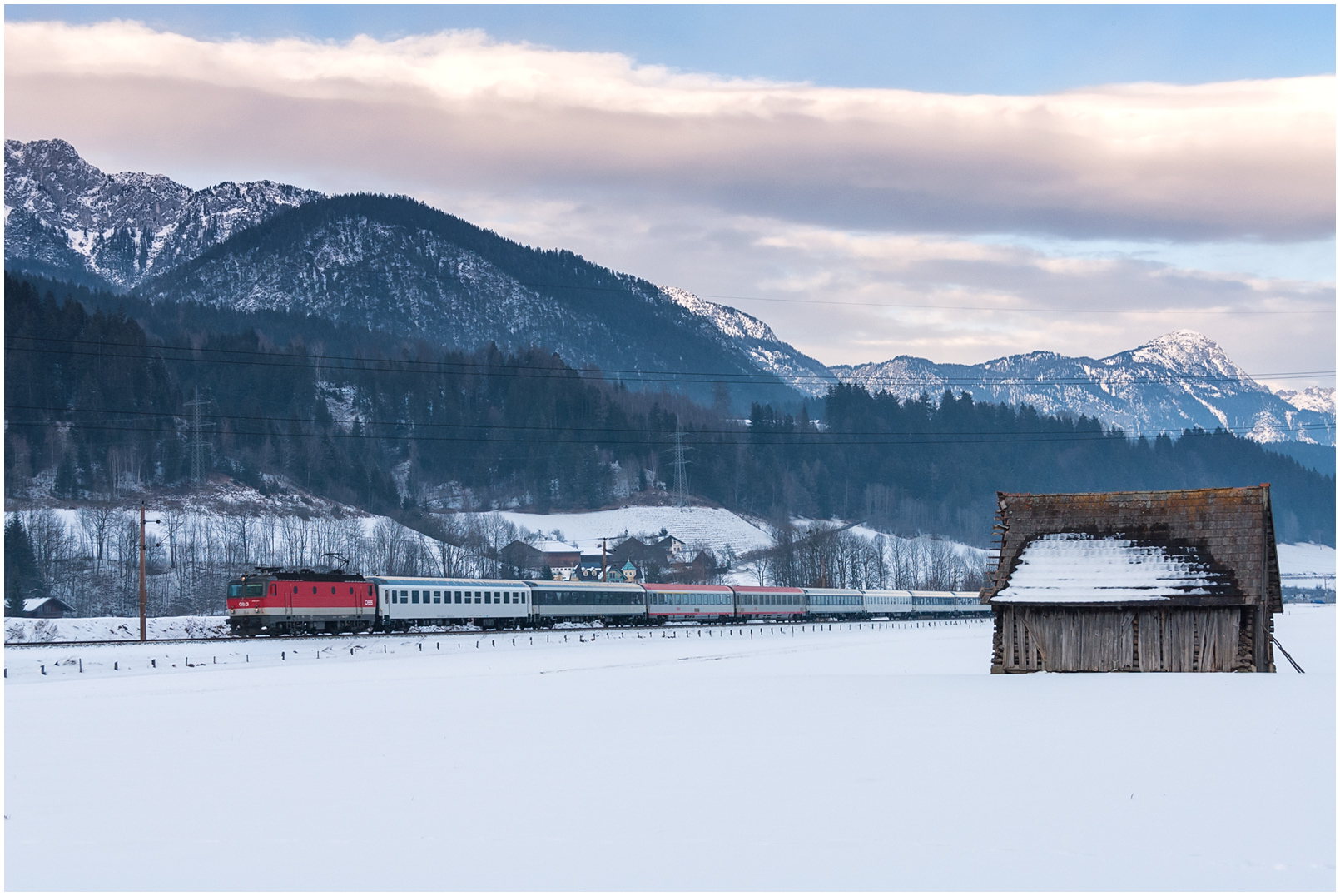 Winter im Ennstal