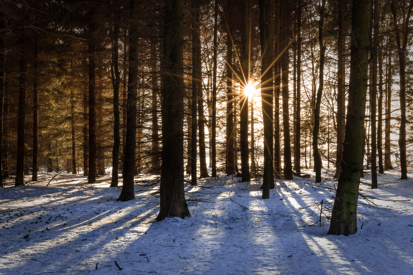 Winter im Erzgebirge