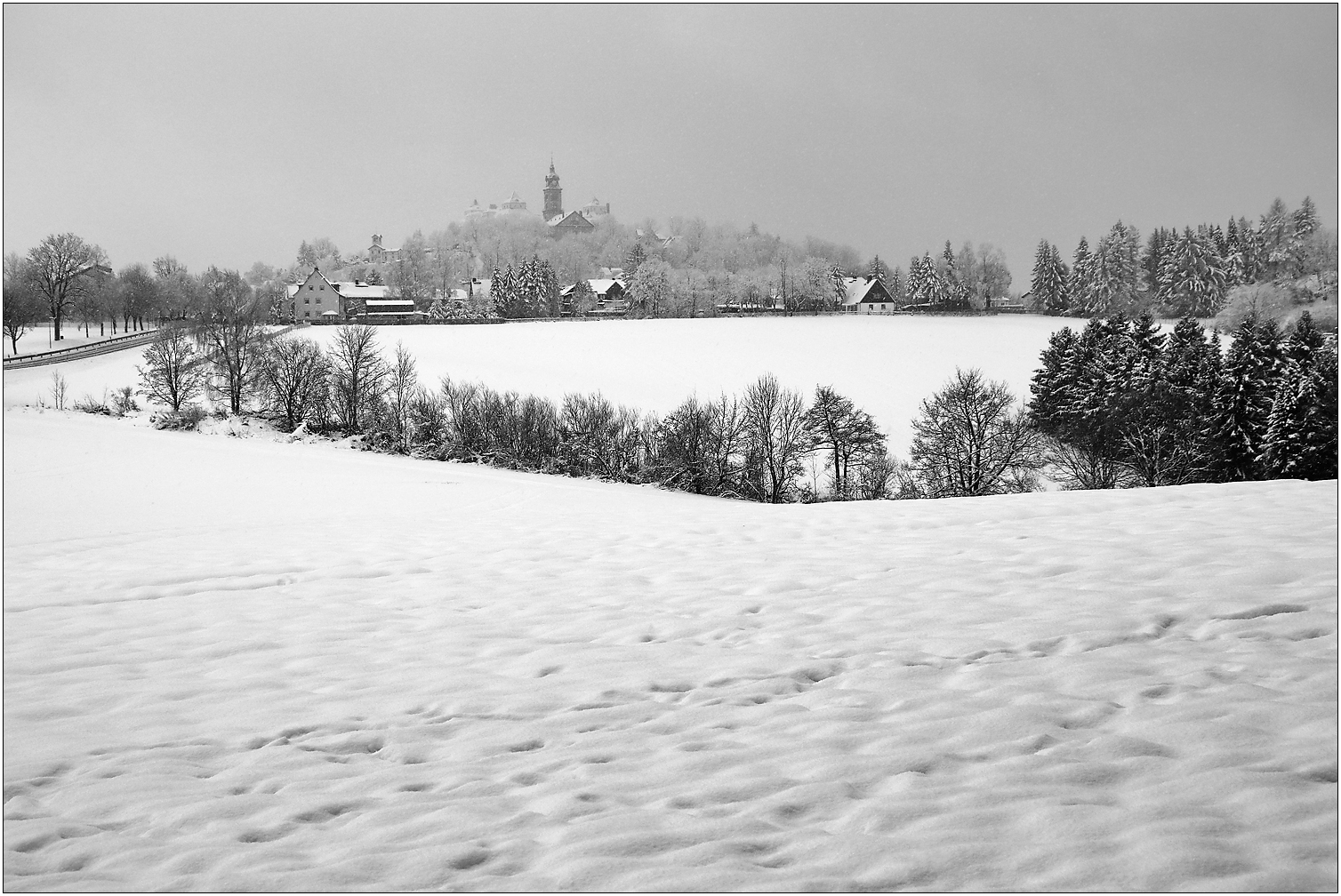 Winter im Erzgebirge...