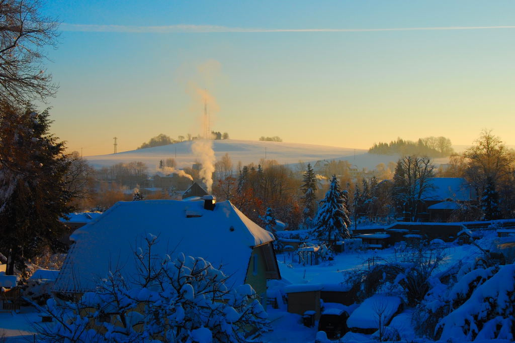 Winter im Erzgebirge