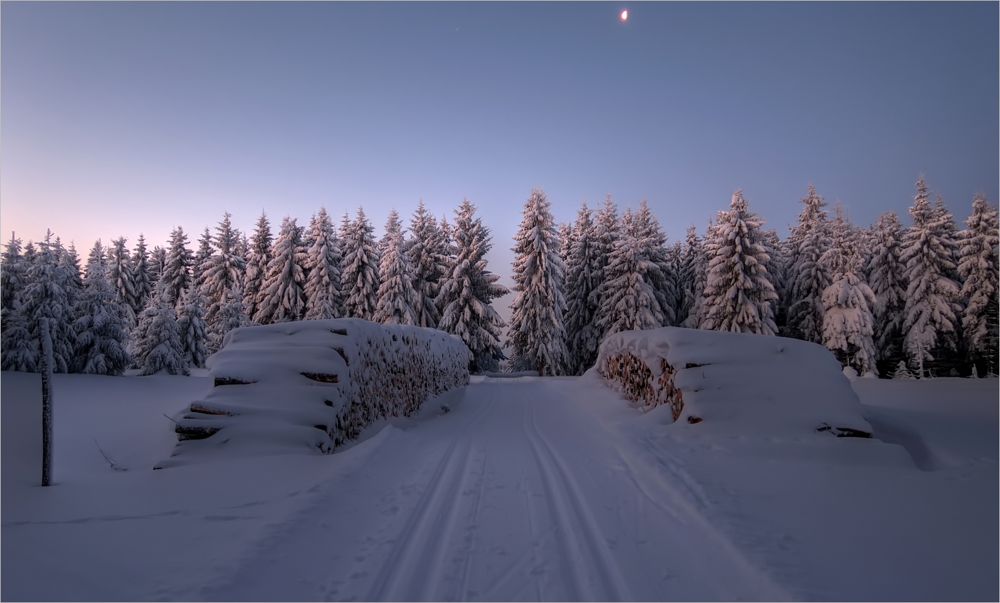 Winter im Erzgebirge