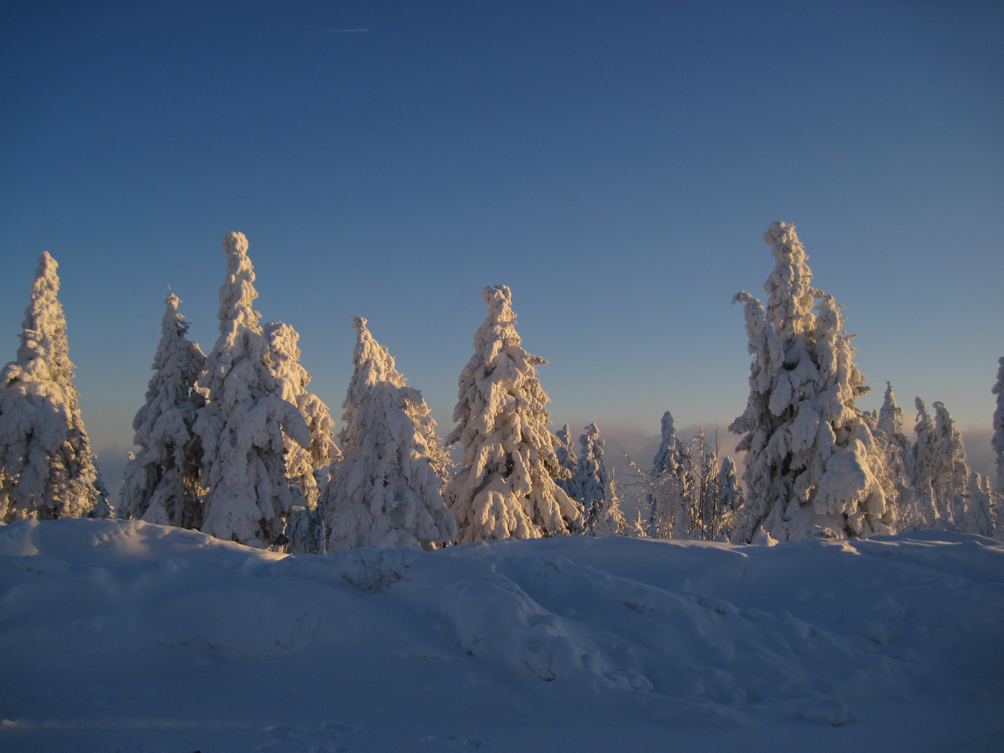 Winter im Erzgebirge