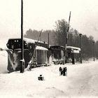 Winter im Erzgebirge .