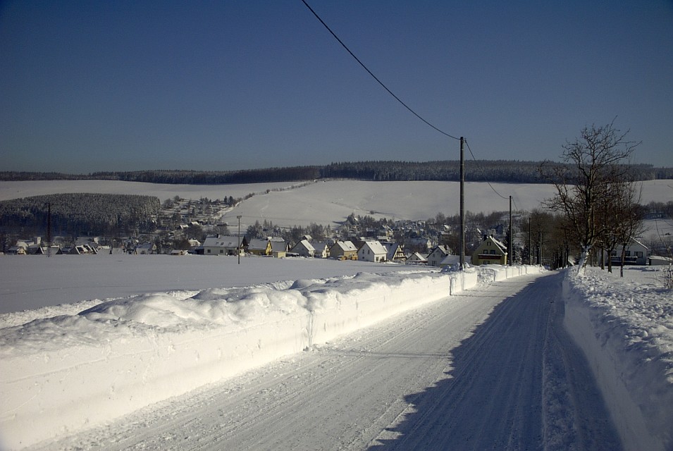 Winter im Erzgebirge