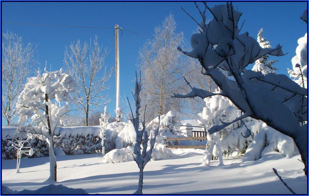 Winter im Erzgebirge