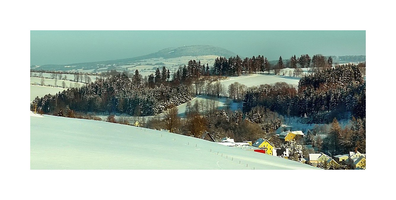 Winter im Erzgebirge