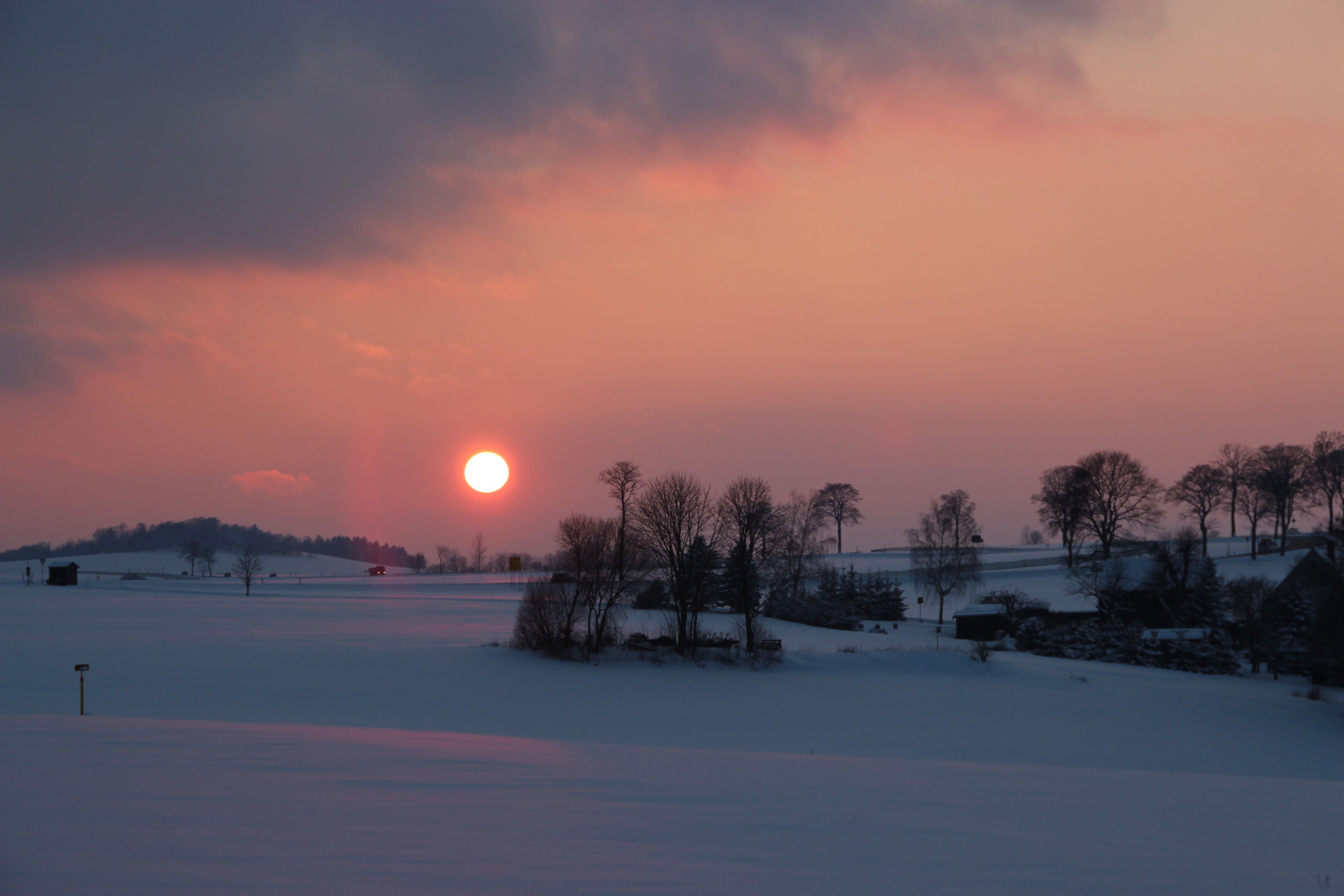 Winter im Erzgebirge