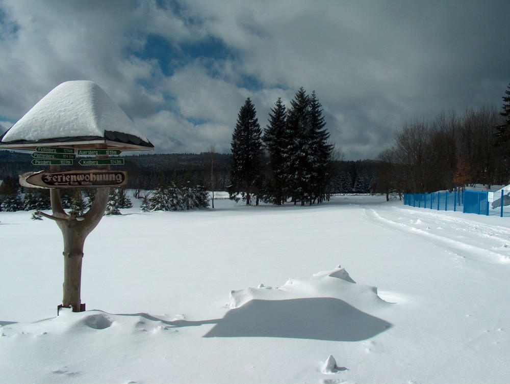 Winter im Erzgebirge von Leo8 