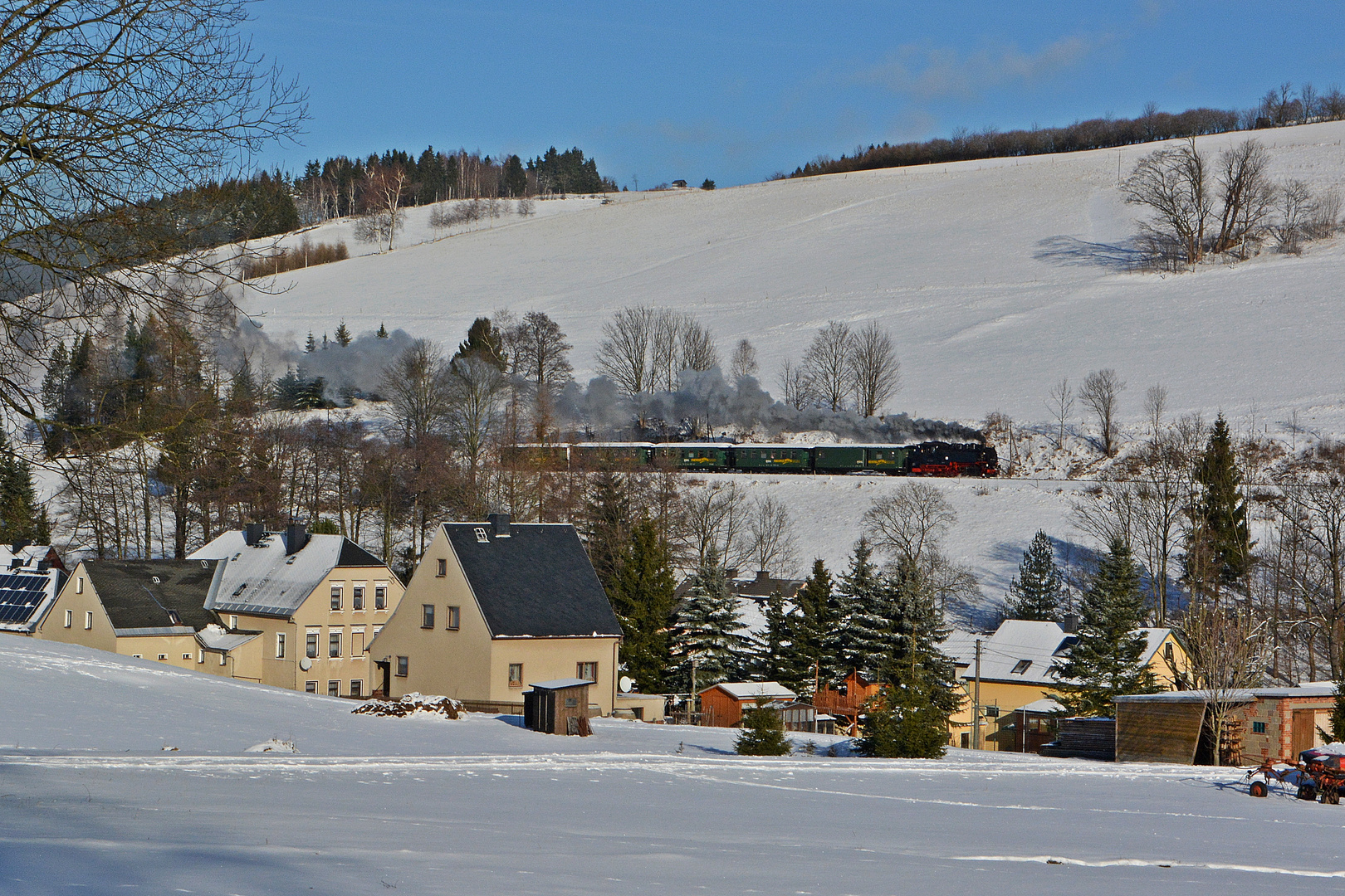 Winter im Erzgebirge