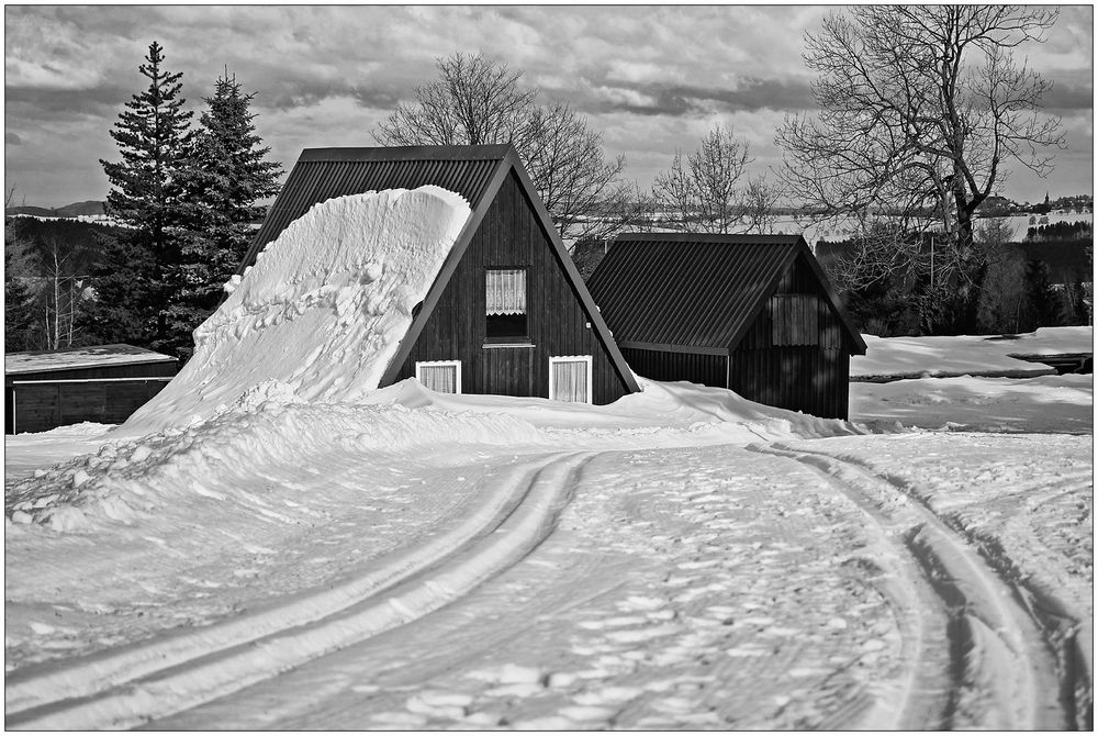 Winter im Erzgebirge...