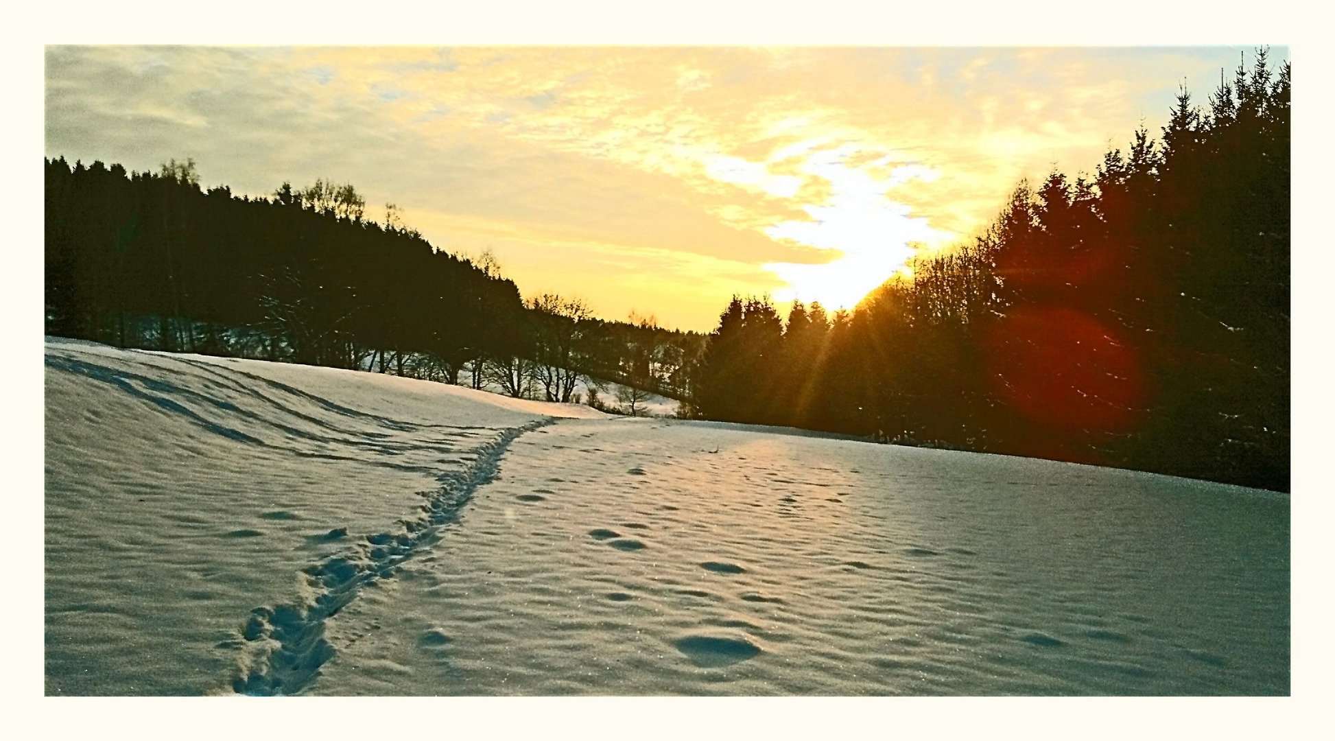 Winter im Fichtelgebirge