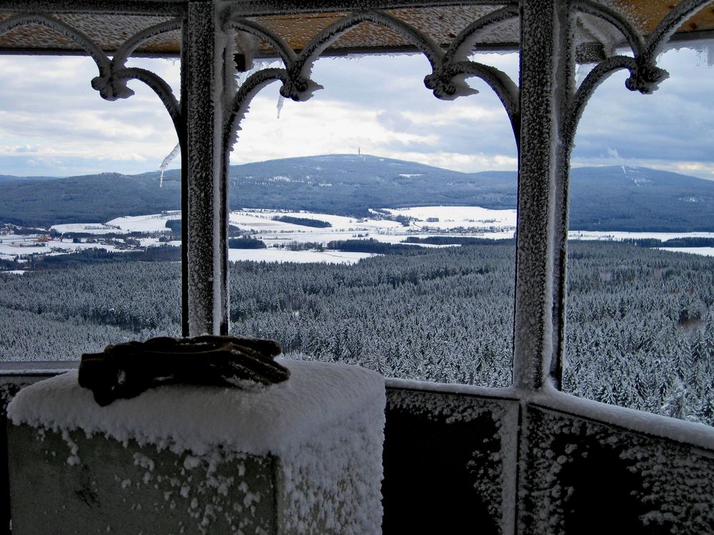 Winter im Fichtelgebirge (Nordbayern)