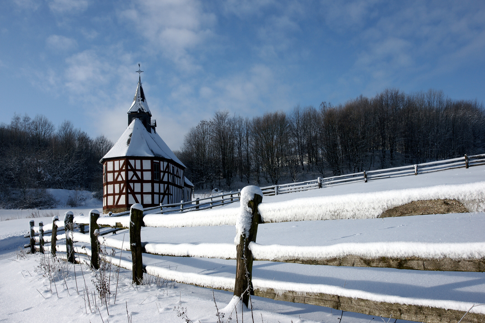 Winter im Freilichtmuseum Detmold