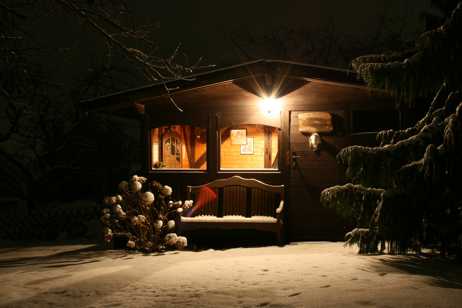 Winter im Garten