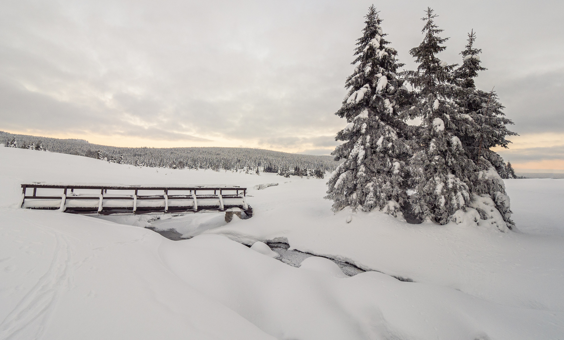 Winter im Gebirge