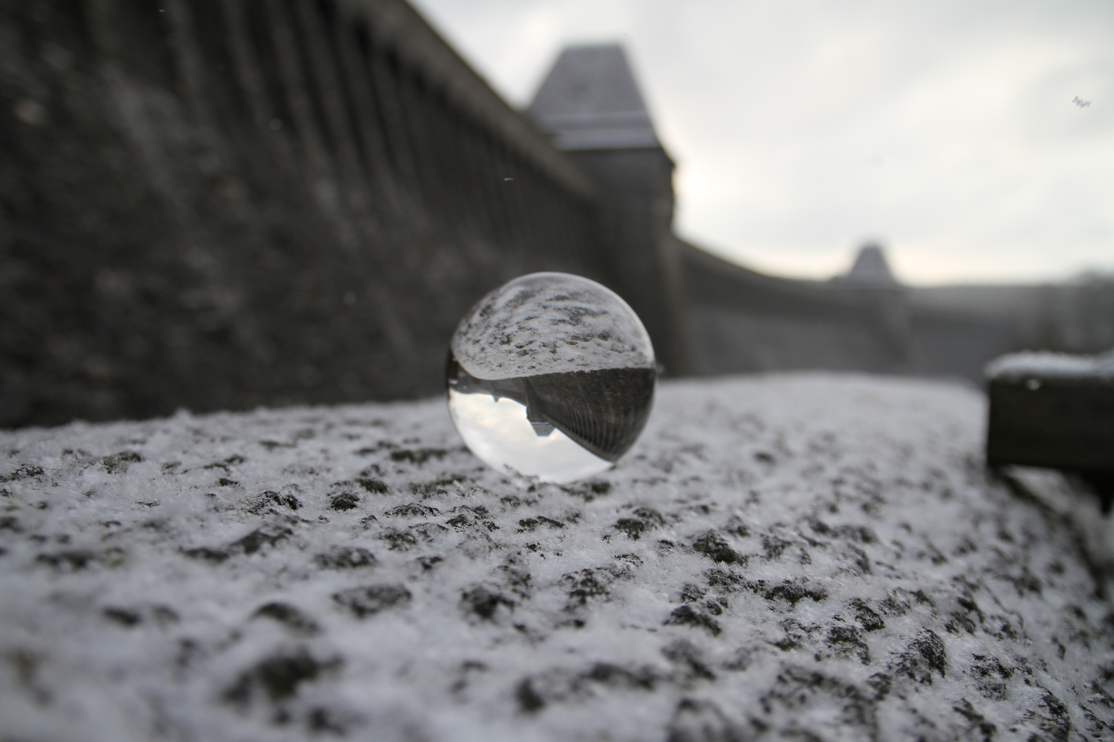 Winter im Glas