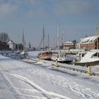 Winter im Glückstädter Hafen