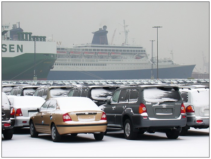 Winter im Hafen 1