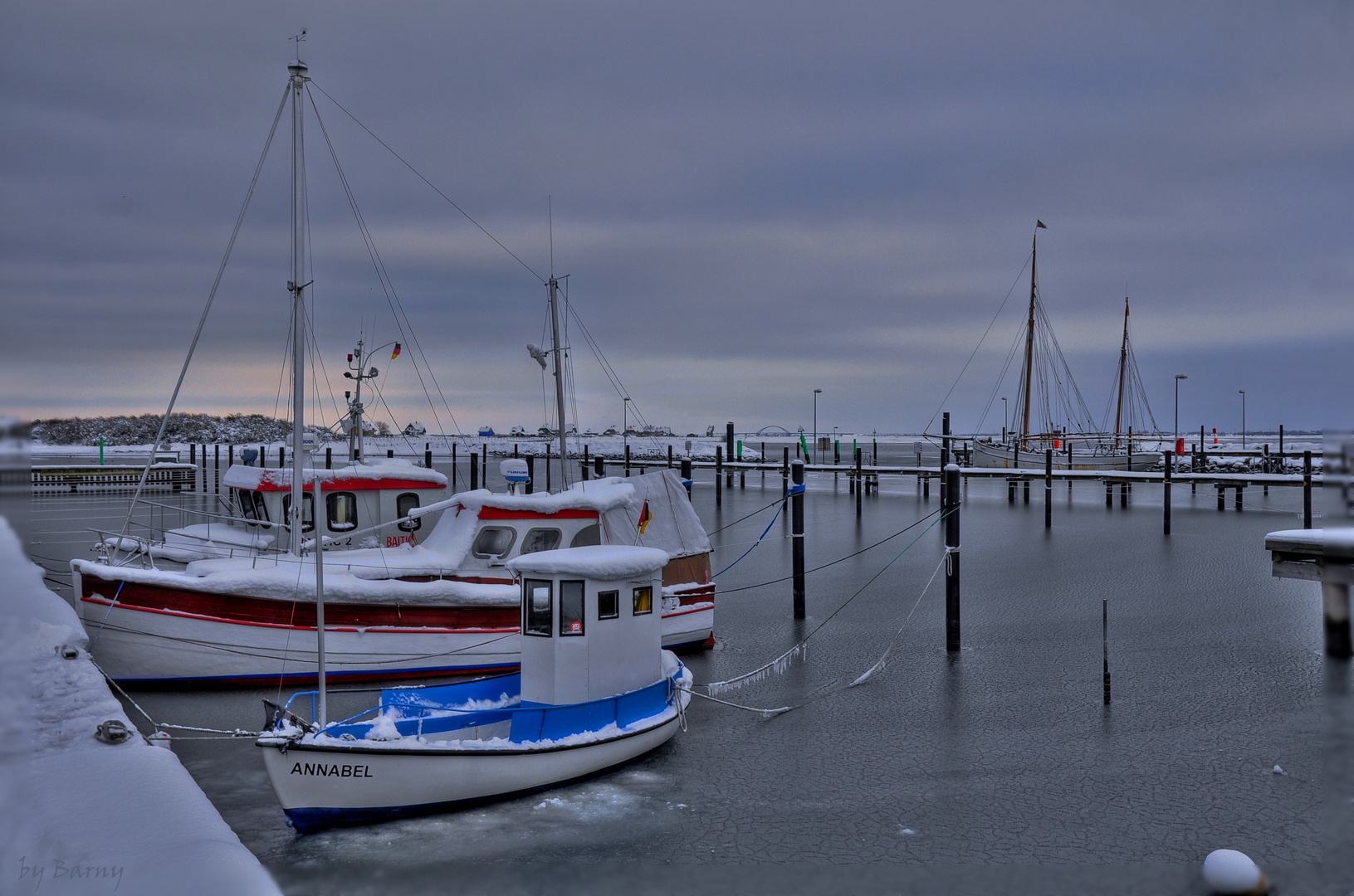 Winter im Hafen