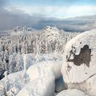 Winter im Harz (Blick von der Leistenklippe)