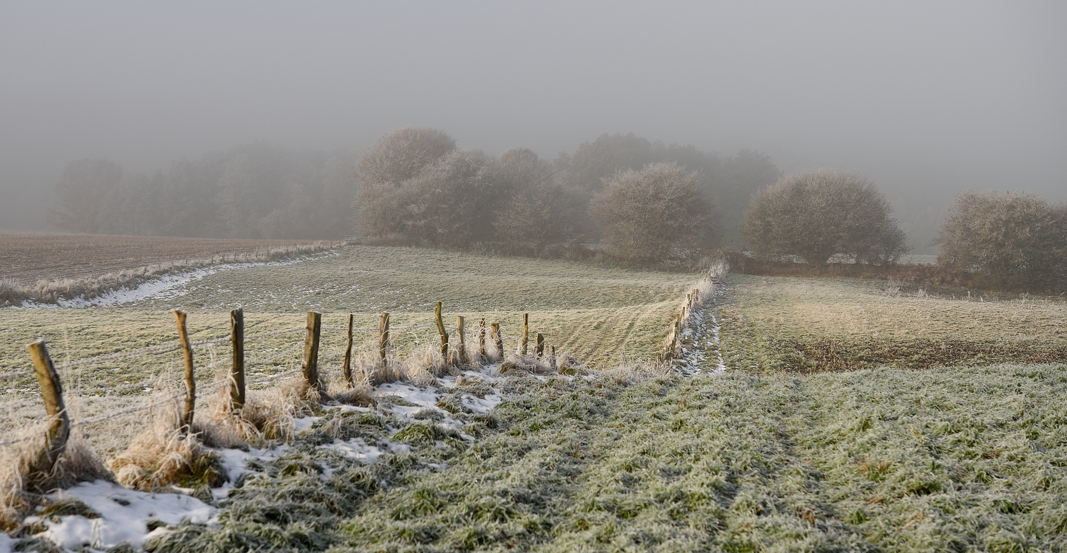 Winter im Herbst