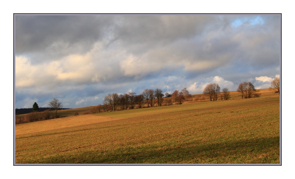 winter im hessischen flachland