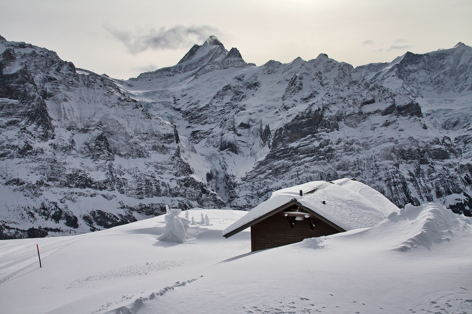 Winter im Hochgebirge