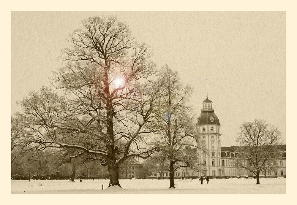 Winter im Karlsruher Schlosspark