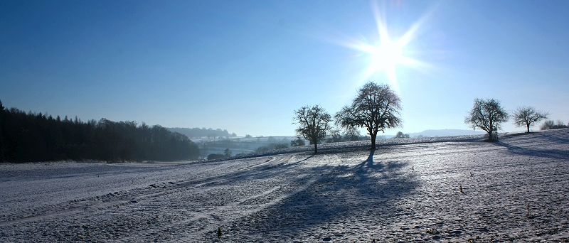 Winter im Kraichgau