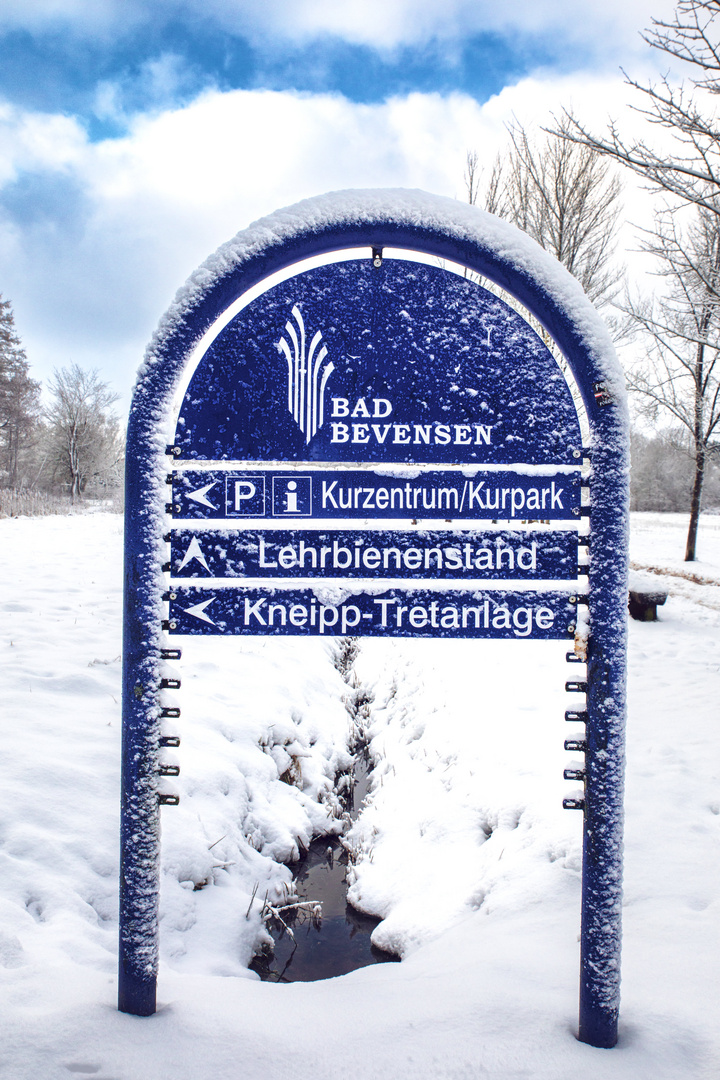 Winter im Kurpark 