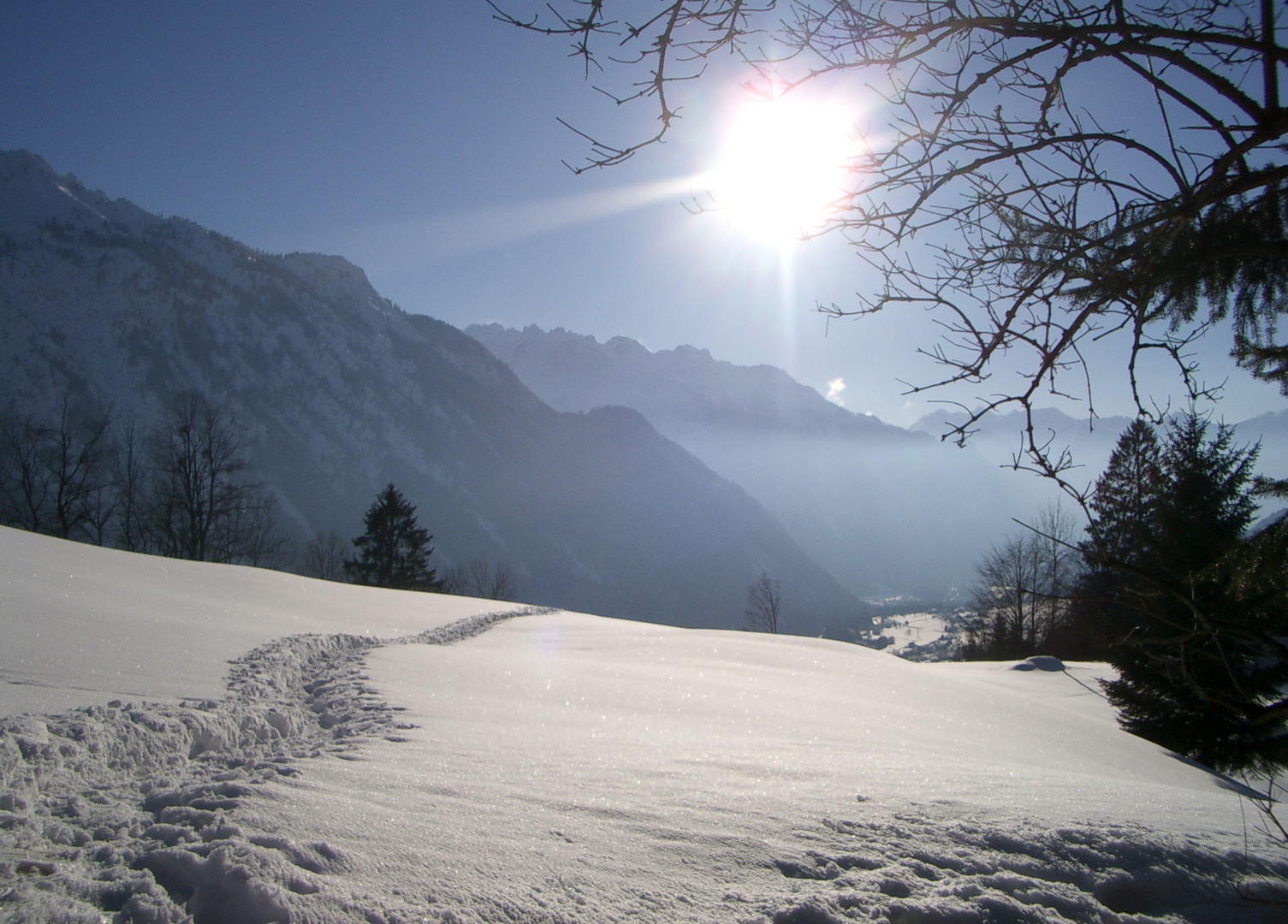 Winter im Ländle