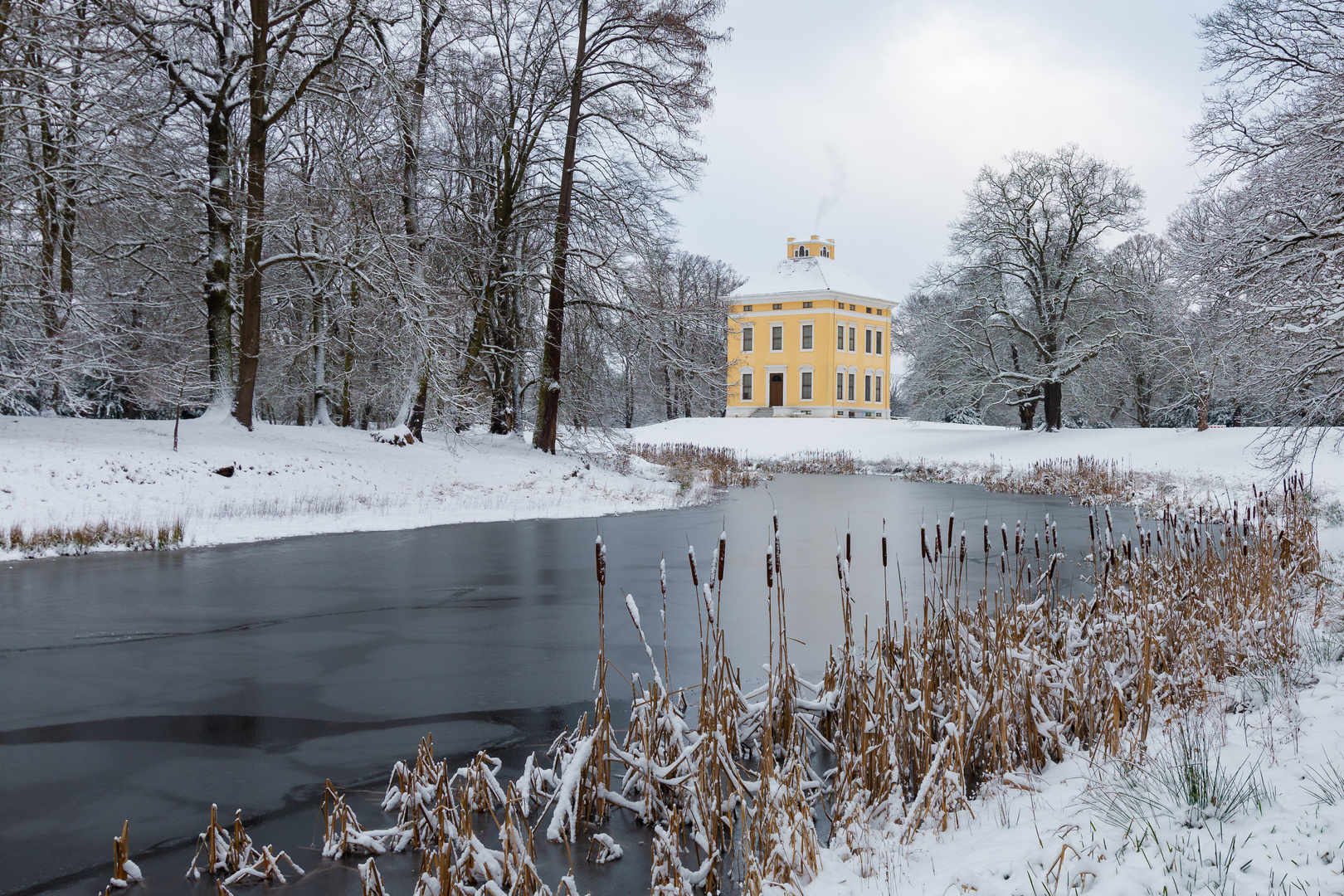 Winter im Luisium