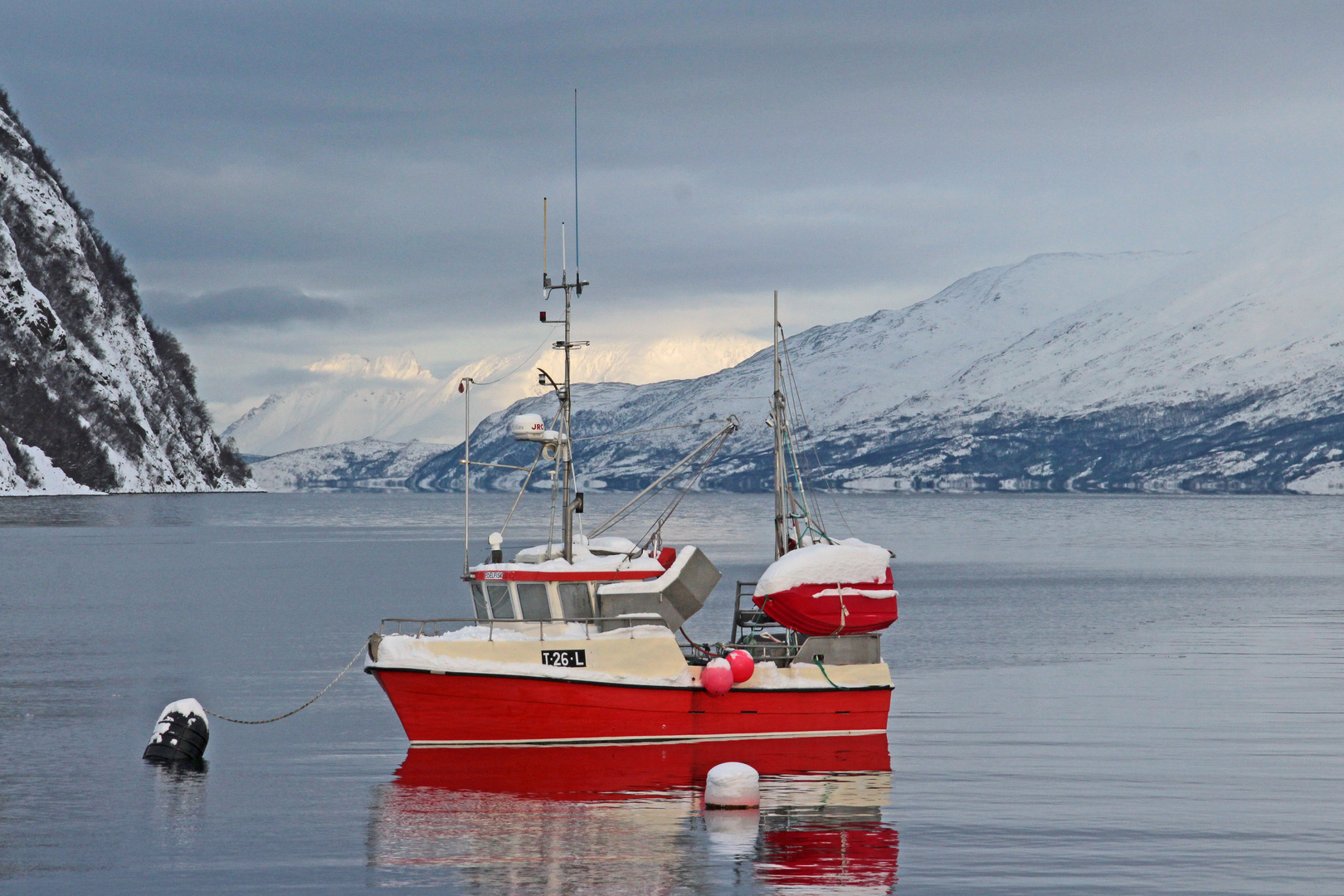 Winter im Lyngenfjord