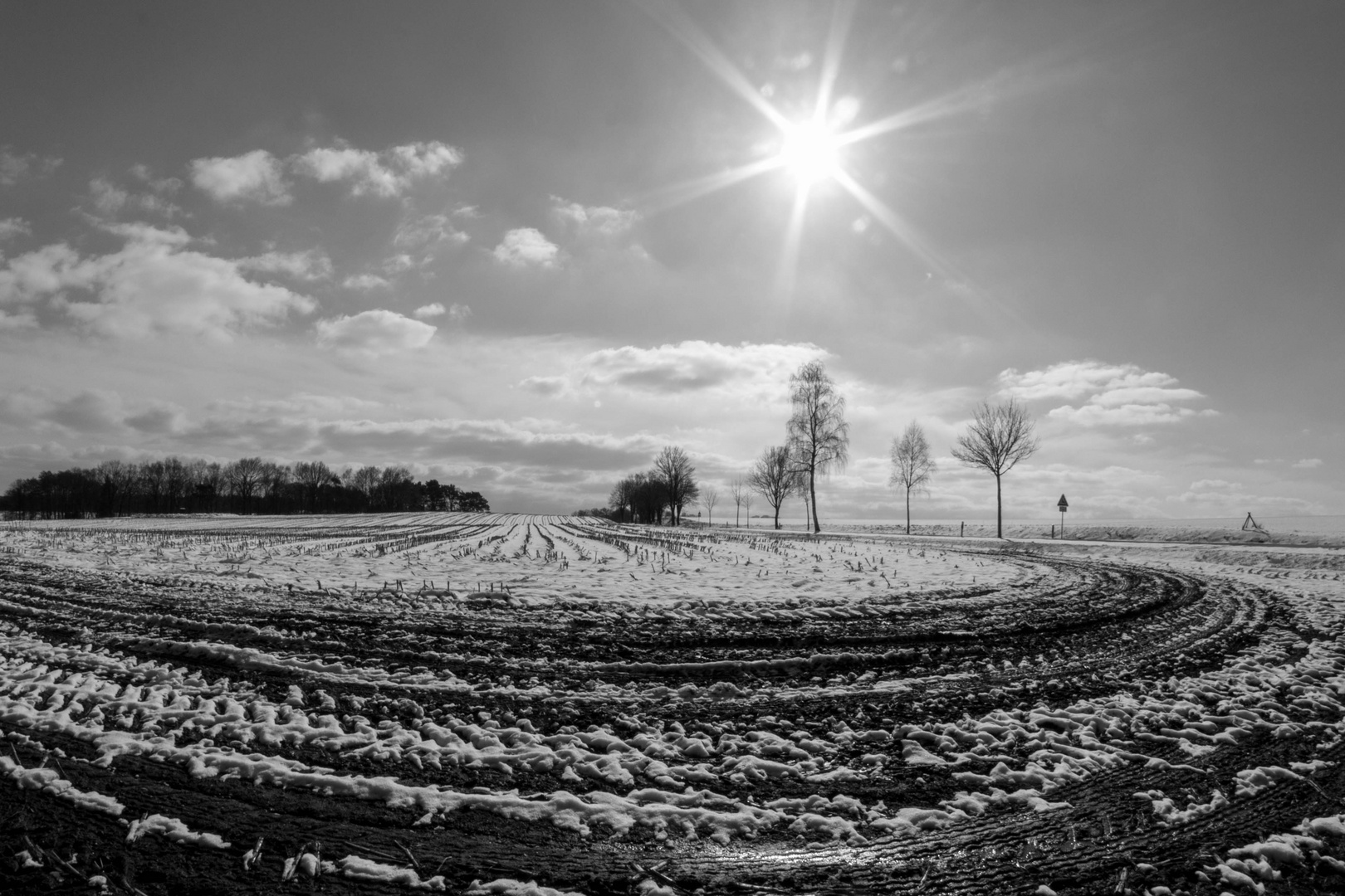 Winter im März...